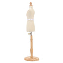 Female Dress Form Professional Beech Wood Durable Sewing Dress Form with Wooden Base for Clothing Dress Display