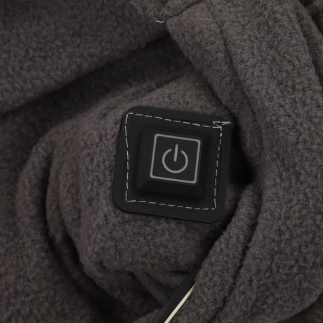 Electric Heating Blanket Fast Heating USB Electric Throw Blanket with Larger Heating Area for Students Office Workers Gray Green