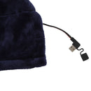 USB Heating Blanket Thermal Electric Heated Shawl Blanket Temperature Controlled Blanket Royalblue