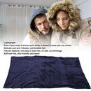 USB Heating Blanket Thermal Electric Heated Shawl Blanket Temperature Controlled Blanket Royalblue