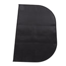 Fire Pit Mat Insulated Fireproof Heat Resistant Foldable Under Grill Mat for Fireplace Outdoor Camping Black 50x80cm/19.7x31.5in
