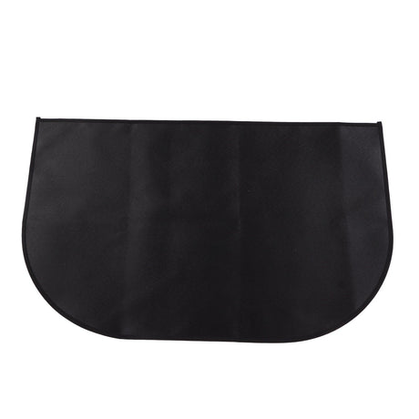 Fire Pit Mat Insulated Fireproof Heat Resistant Foldable Under Grill Mat for Fireplace Outdoor Camping Black 50x80cm/19.7x31.5in