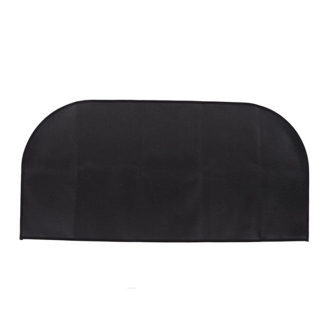 Fire Pit Mat Insulated Fireproof Heat Resistant Foldable Under Grill Mat for Fireplace Outdoor Camping Black 50x100cm/19.7x39.4in