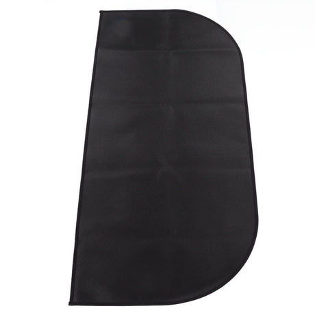 Fire Pit Mat Insulated Fireproof Heat Resistant Foldable Under Grill Mat for Fireplace Outdoor Camping Black 50x100cm/19.7x39.4in