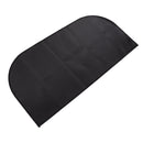 Fire Pit Mat Insulated Fireproof Heat Resistant Foldable Under Grill Mat for Fireplace Outdoor Camping Black 50x100cm/19.7x39.4in