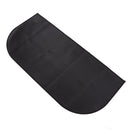 Fire Pit Mat Insulated Fireproof Heat Resistant Foldable Under Grill Mat for Fireplace Outdoor Camping Black 50x100cm/19.7x39.4in