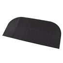 Fire Pit Mat Insulated Fireproof Heat Resistant Foldable Under Grill Mat for Fireplace Outdoor Camping Black 50x100cm/19.7x39.4in