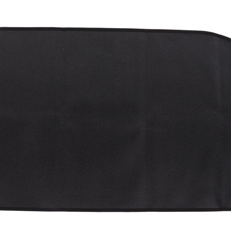 Fire Pit Mat Insulated Fireproof Heat Resistant Foldable Under Grill Mat for Fireplace Outdoor Camping Black 50x100cm/19.7x39.4in
