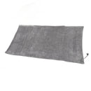 USB Electric Blanket Cozy Soft Portable Temperature Control Machine Washable Heated Shawl Throws for Car Home Travel Light Grey