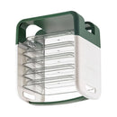 Four Layers Dish Preparation Plate Drawer Design Plastic Vegetable Preparation Rack Kitchen Storage Rack Green