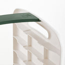 Four Layers Dish Preparation Plate Drawer Design Plastic Vegetable Preparation Rack Kitchen Storage Rack Green