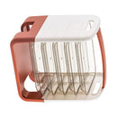 Four Layers Dish Preparation Plate Drawer Design Plastic Vegetable Preparation Rack Kitchen Storage Rack Pink