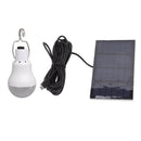 Portable Solar LED Light Bulb Rechargeable Solar Light Bulb for Outdoor Hiking Fishing Camping Tent