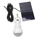 Portable Solar LED Light Bulb Rechargeable Solar Light Bulb for Outdoor Hiking Fishing Camping Tent