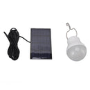 Portable Solar LED Light Bulb Rechargeable Solar Light Bulb for Outdoor Hiking Fishing Camping Tent