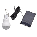 Portable Solar LED Light Bulb Rechargeable Solar Light Bulb for Outdoor Hiking Fishing Camping Tent