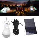 Portable Solar LED Light Bulb Rechargeable Solar Light Bulb for Outdoor Hiking Fishing Camping Tent