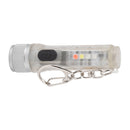 Strong Light Mini Keychain Flashlight Outdoor Portable Super Bright Multifunction LED Flashlight USB Rechargeable Fluorescent Model