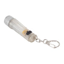 Strong Light Mini Keychain Flashlight Outdoor Portable Super Bright Multifunction LED Flashlight USB Rechargeable Fluorescent Model