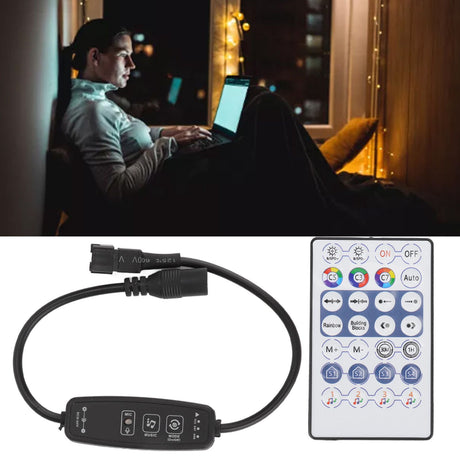 WiFi Wireless LED Smart Controller RGB Strip Light Controller for Android for IOS System DC 5‑24V