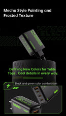 AC120U4-EU 120W USB C Charger, 4-Port Fast Charging Block, black