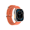 DT Ultra 4 Smart Watch Full Touch Screen Fitness Tracker for Men Women，Orange