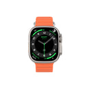 DT Ultra 4 Smart Watch Full Touch Screen Fitness Tracker for Men Women，Orange