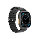 DT Ultra 4 Smart Watch Full Touch Screen Fitness Tracker for Men Women，black