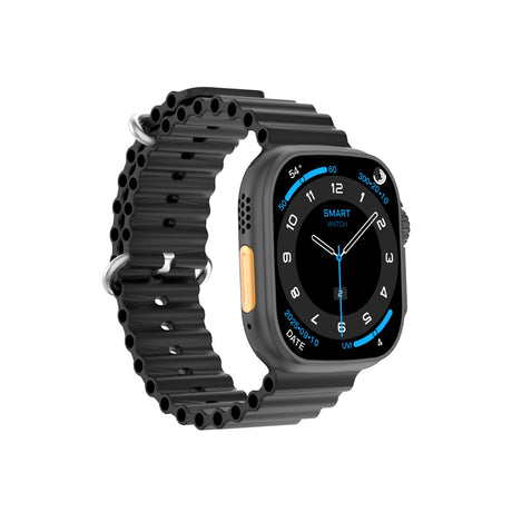 DT Ultra 4 Smart Watch Full Touch Screen Fitness Tracker for Men Women，black