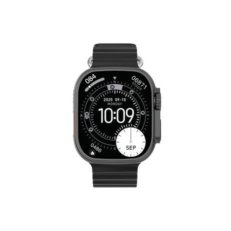 DT Ultra 4 Smart Watch Full Touch Screen Fitness Tracker for Men Women，black