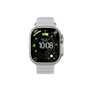 DT Ultra 4 Smart Watch Full Touch Screen Fitness Tracker for Men Women，White