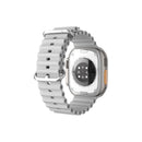 DT Ultra 4 Smart Watch Full Touch Screen Fitness Tracker for Men Women，White