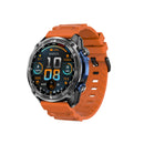 DTG1 GPS Smart Watch, AMOLED Touchscreen, 860mAh Battery, 3ATM Waterproof, Bluetooth Call,Orange