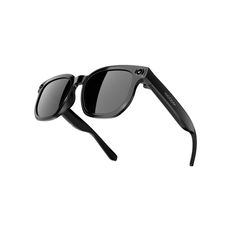 Dth03 AI Smart Sunglasses, UV400 Protection Bluetooth Call Audio Glasses，black