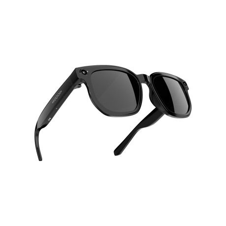 Dth03 AI Smart Sunglasses, UV400 Protection Bluetooth Call Audio Glasses，black