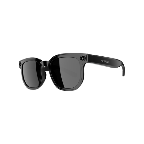 Dth03 AI Smart Sunglasses, UV400 Protection Bluetooth Call Audio Glasses，black