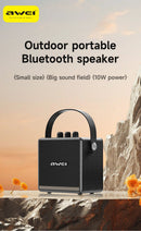 AWEI KA30 Mini Retro Bluetooth Speaker，black