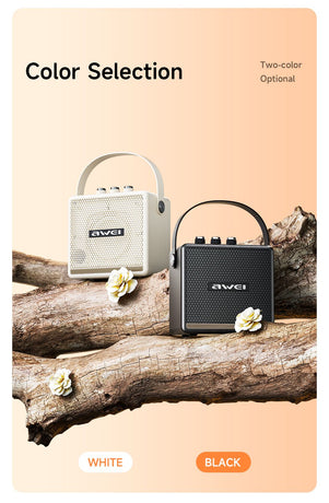 AWEI KA30 Mini Retro Bluetooth Speaker，black