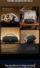 KA38 Wireless Bluetooth Portable Speaker,black