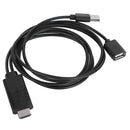 USB HDTV 1080P HD Mirroring and Charging for IOS/Android Smartphones to TV