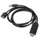 USB HDTV 1080P HD Mirroring and Charging for IOS/Android Smartphones to TV