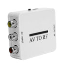 Video Adapter Mini Audio Adapter TV Amplifier RCA AV CVSB to RF 67.25MHz 61