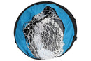 2 in 1 Portable Foldable Soccer Goal with Detachable Target - Blue
