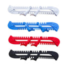 Plastic Ice Blade Protector Universal Blade Walking Covers for Figure Skating - Black