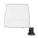 Soccer Training Equipment Adjustable Angle Rebounder Net with 20 Elastic Ropes for Beginner Training Portable Kickback - Black