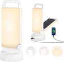 Solar Camping Lantern 4400mAh Rechargeable Camping Lights Dimmable Waterproof Tent Light Portable Lantern for fish light - 3color Dimmable