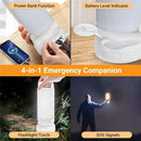 Solar Camping Lantern 4400mAh Rechargeable Camping Lights Dimmable Waterproof Tent Light Portable Lantern for fish light - 3color Dimmable
