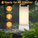 Solar Camping Lantern 4400mAh Rechargeable Camping Lights Dimmable Waterproof Tent Light Portable Lantern for fish light - 3color Dimmable