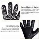 Soccer Goalkeeper Gloves Thickened Breathable Football Gloves Anti-Slip Latex Training Gloves for Teenagers Adults - 8#