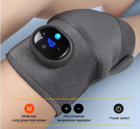 Heating Massage Knee Brace, Three-in-one Knee, Shoulder and Elbow, Portable Wireless Hot Compress Massage, Relieve Joint Pain and Pressure